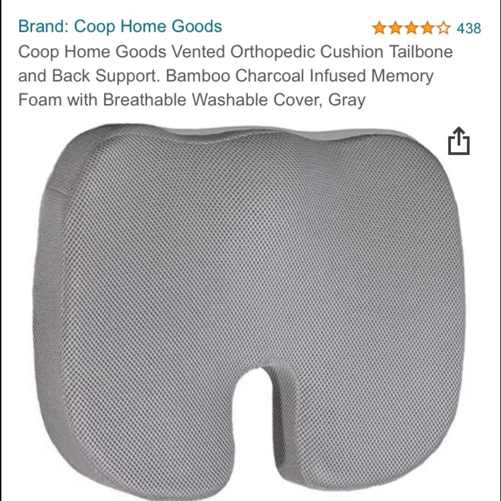 Coccyx Pillow Seat boxed